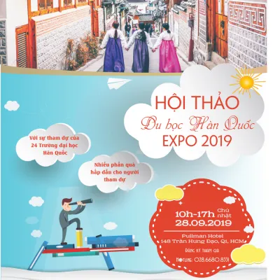 Hội thảo du học Hàn Quốc EXPO 2019 